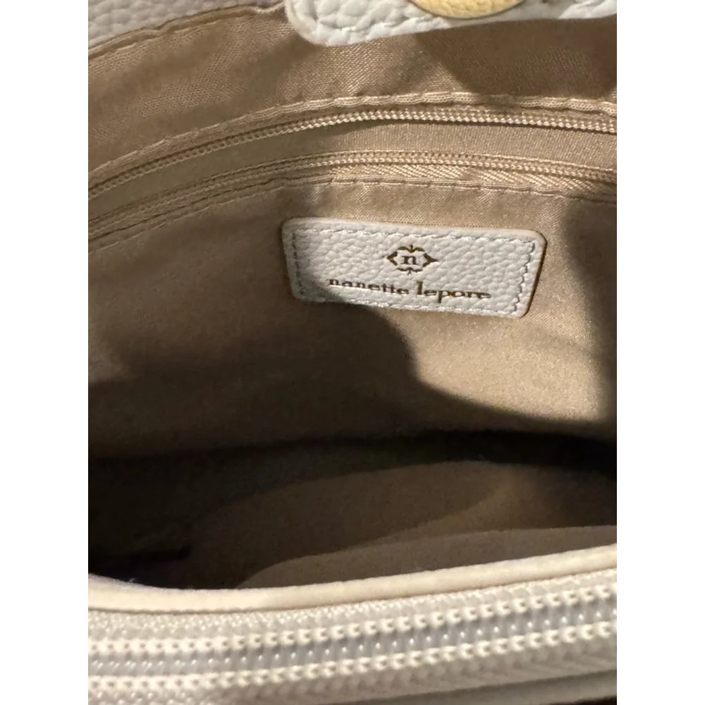 Women's Nanette Lepore Crossbody Bag One Size Taupe Beige suede-like